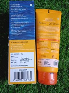 Aqualogica Vitamin C Sunscreen &amp; Face Wash