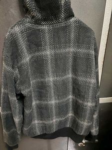 Black Check Jacket For Men