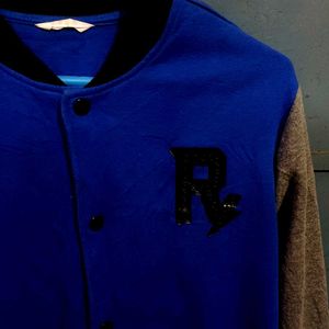 🔵Blue Varsity Jacket