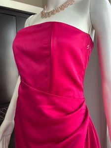 Pink High Quality Satin Gown
