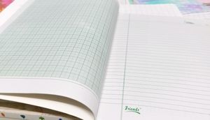 Notebook with Graph &amp; Lined Paper