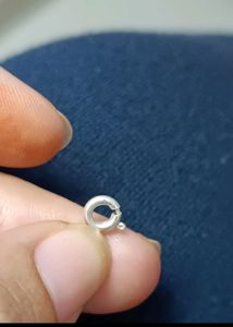 925 Pure Silver 1 Evil eye Bead Anklet (1 Piece)