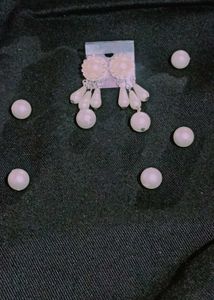 Hand Made Pearl Earring