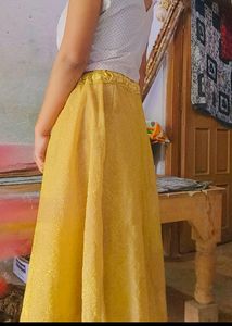 Golden Colour Totally NewSkirt 30₹ Off On Delivery