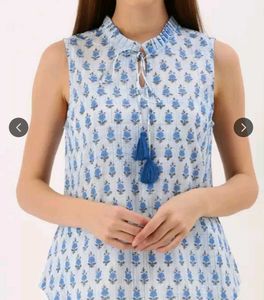 Hand-block Print Cotton Top✨