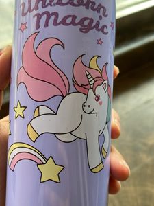 A Beautiful Unicorn Water Bottle For Kids
