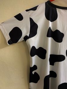 Cow Print Tee