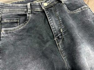 Wide Leg Denim Jeans