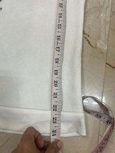 White Sweatshirt with Deer