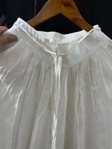 Wide Leg White Pants