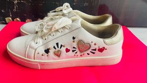 Aldo White Used Shoes