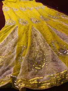 Lime Green Embellished Lehenga Choli Set