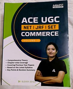 ACE UGC NET/JRF/SET Commerce Vol. 1