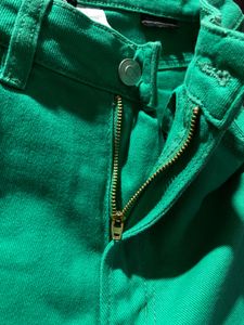 H&amp;M Green Wide Leg Jeans