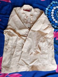 Elegant Beige Kurta Top for boys