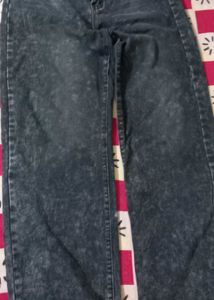Charcoal Grey Baggy Jeans From Urbanic