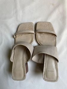 Mango Cream Sandals