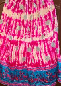 Tie-Dye Maxi Skirt