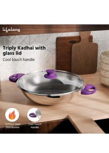 Lifelong Stainless Steel Kadhai