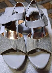 Elegant Silver Heels