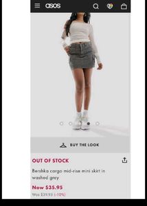 Bershka MiniCargo skirt