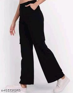 Classic Designer Women Trouser Black