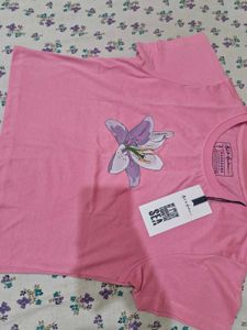 Mast &amp; Harbour, Women Floral Printed Cotton Tshirt