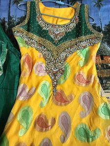 Yellow Frock Suit...
