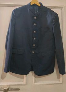 Navy Blue Jodhpuri With Pant