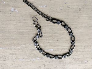 Combo Of 2 Bracelets Black And Silver