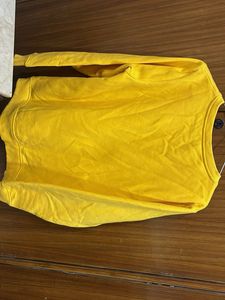 Yellow Pullover Sweater