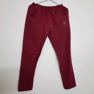 Red Rust Track Pants