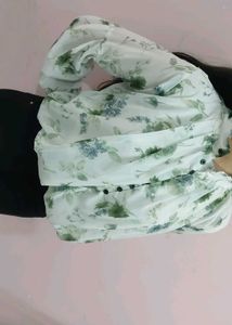 Floral Print Fabric Top