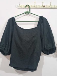 Black Bow Top