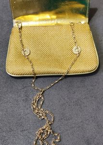 Gold Colour Sling Bag