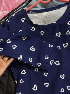Heart Print Bodycon Dress