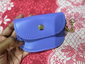 Purple Hobo Bag with Coin Purse