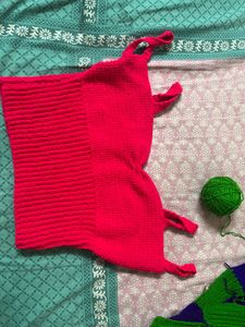 Pink Crochet Top