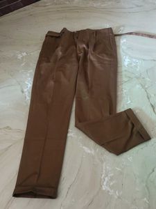 Brown Formal Trousers