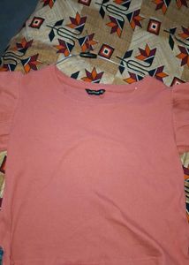 Ribbed Puff Sleeve Top