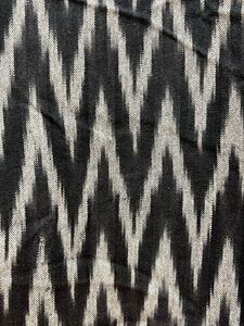 Black &amp; White Print Sleeveless Dress