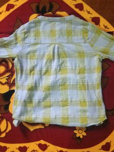 Pastel Plaid Long Sleeve Top