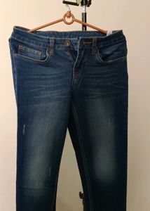Dark Wash Denim Jeans