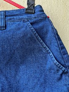 New 😍Denim Button-Front Mini Skirt