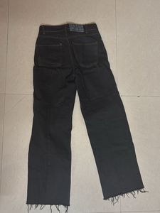 Black dyed jeans