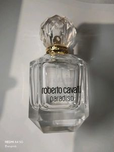 Empty Bottle of Roberto Cavalli Paradiso