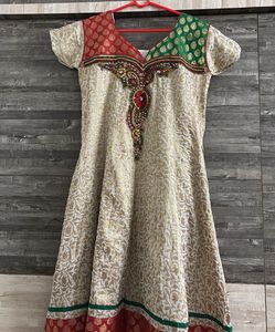 Vintage Indian Anarkali Dress