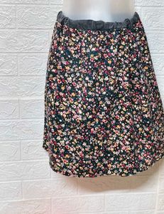 Black Floral Dress S To M Size