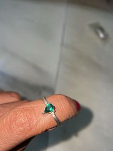 Green Gemstone Ring