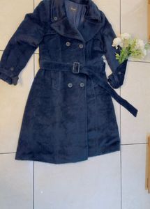 Navy Blue Trench Coat